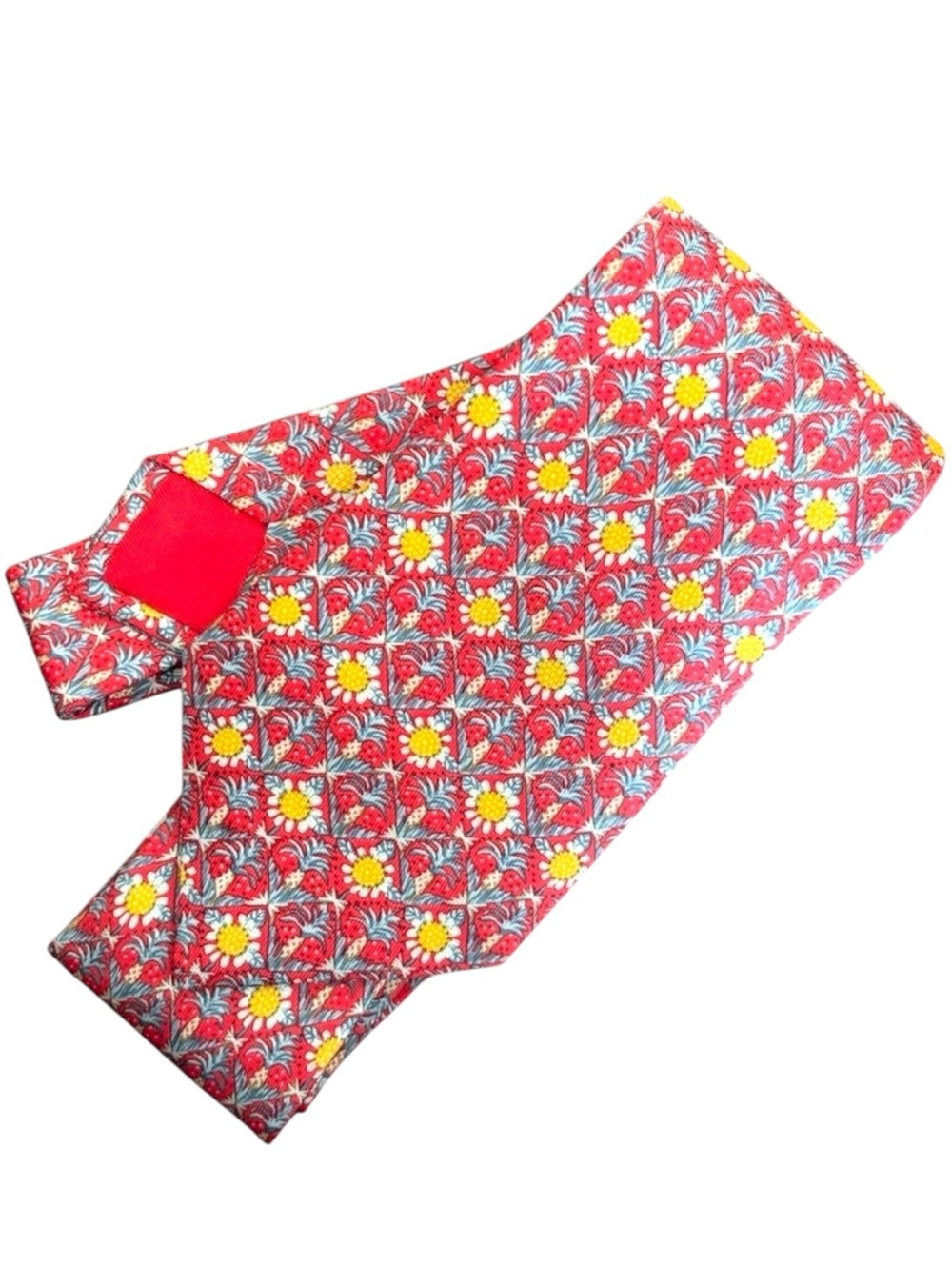 HERMÈS silk tie